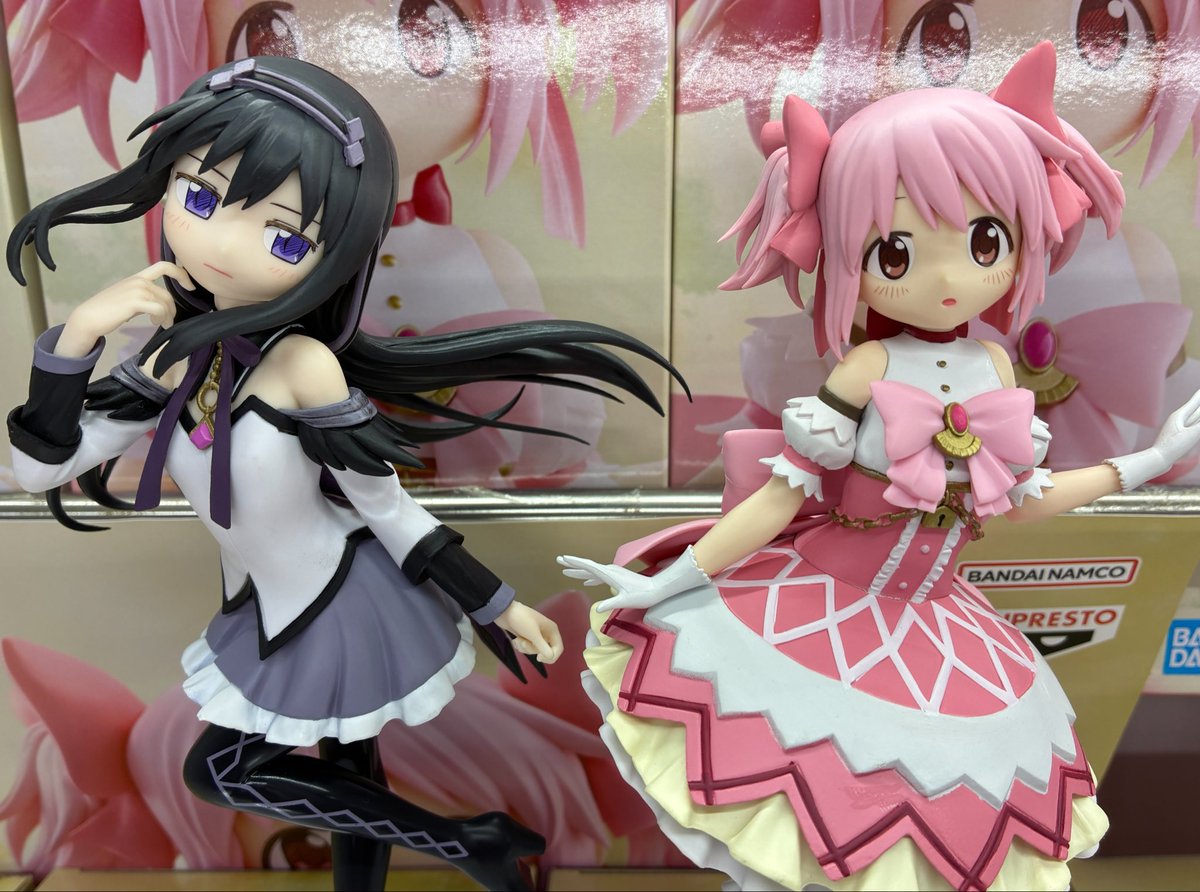 Taito_Zazacity's tweet photo. 【新景品】

当店では「魔法少女まどか☆マギカ」関連のプライズ景品が多数入荷しております！！

明日より開催のこちらのイベントと合わせて是非当店にてゲットしてくださいませ٩( 'ω' )و https://t.co/6lS95BlXCZ