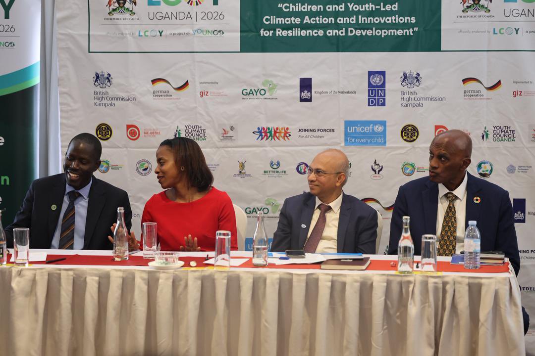 UNDPUganda's tweet photo. Today, @UNDP joined the youth, children, government and partners in Kampala for the @LCOYUganda1 2026 Hackathon & Validation Meeting, under the theme “𝐂𝐡𝐢𝐥𝐝𝐫𝐞𝐧 𝐚𝐧𝐝 𝐘𝐨𝐮𝐭𝐡-𝐋𝐞𝐝 𝐂𝐥𝐢𝐦𝐚𝐭𝐞 𝐀𝐜𝐭𝐢𝐨𝐧 𝐚𝐧𝐝 𝐈𝐧𝐧𝐨𝐯𝐚𝐭𝐢𝐨𝐧𝐬 𝐟𝐨𝐫 𝐑𝐞𝐬𝐢𝐥𝐢𝐞𝐧𝐜𝐞 𝐚𝐧𝐝 𝐃𝐞𝐯𝐞𝐥𝐨𝐩𝐦𝐞𝐧𝐭.”
