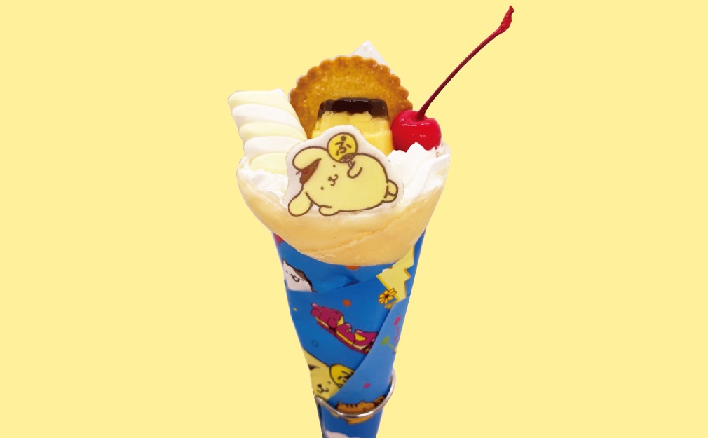 popii_land's tweet photo. 横たわるプリンくんのクレープとか、可愛すぎて食べるのもったいなくなっちゃうよ!😳🍮
🔗https://t.co/MPpSfuseWO
2026年9月12日(土)・13日(日)横浜赤レンガ倉庫で開催!
両日16:30〜ライブステージ、新曲「ポムポム☆PARADISE」も披露するよ🎤
#POPii #ポムポムプリン #ポムフェス #サンリオ #横浜赤レンガ倉庫