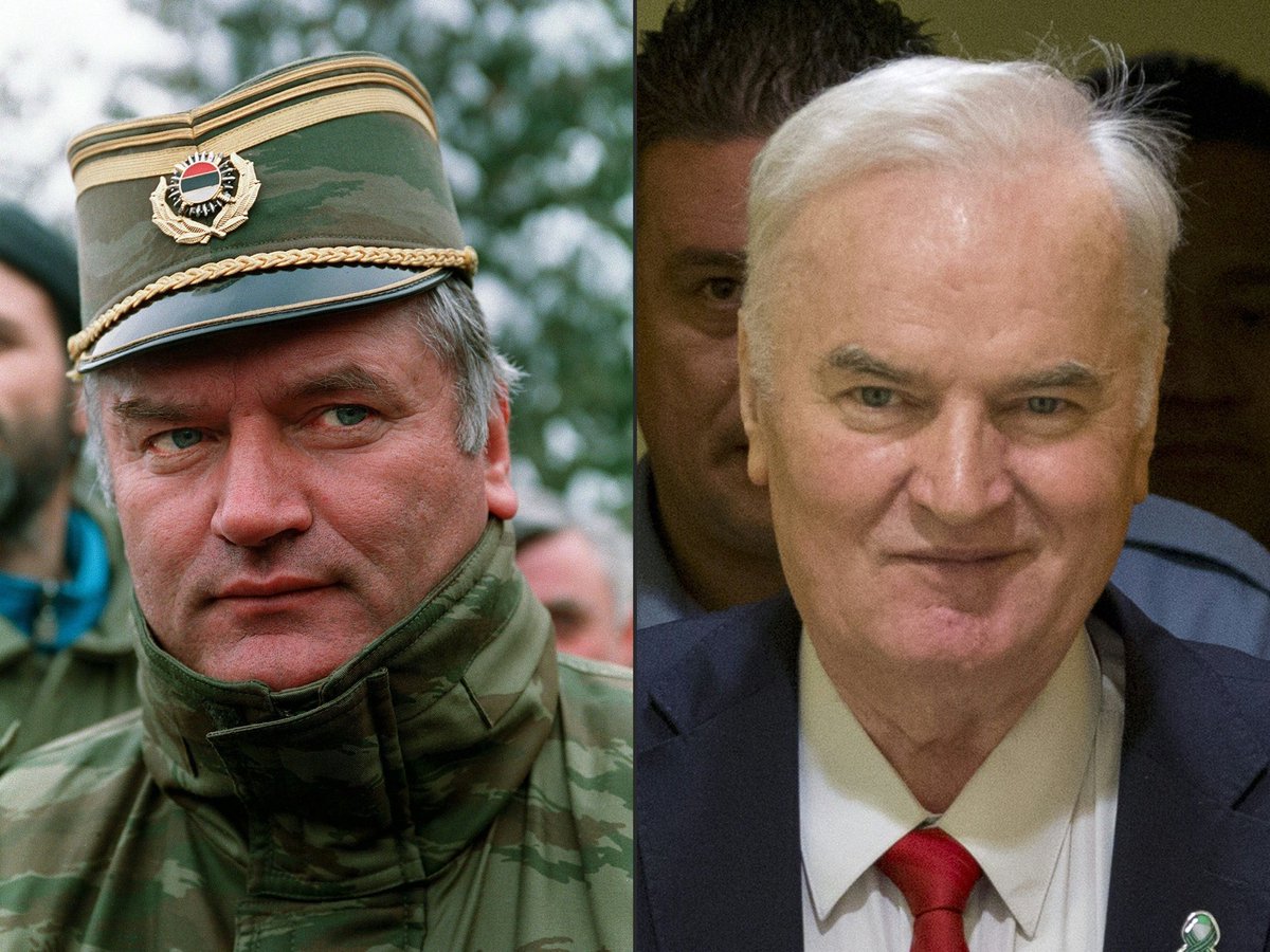 HFiratBuyuk's tweet photo. Convicted war criminal Bosnian Serb leader Mladic is dead.

Savaş suçu hükümlüsü Bosnalı Sırp lider Mladiç öldü.

For more follow @BalkanInsight https://t.co/pM46rEZyIr