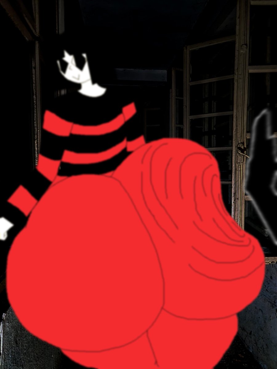 GranadePix82335's tweet photo. My headcanon for Azpi is that she is a MASSIVE creepypasta fan, so sometimes she goes out and corrupts some randoms photos by appearing on the background or in front of smth, just like her goat Slenderman

Here are some pics i made to ilustrate that:]

(Char from @Rawheaded) https://t.co/aXRv2rs7fk