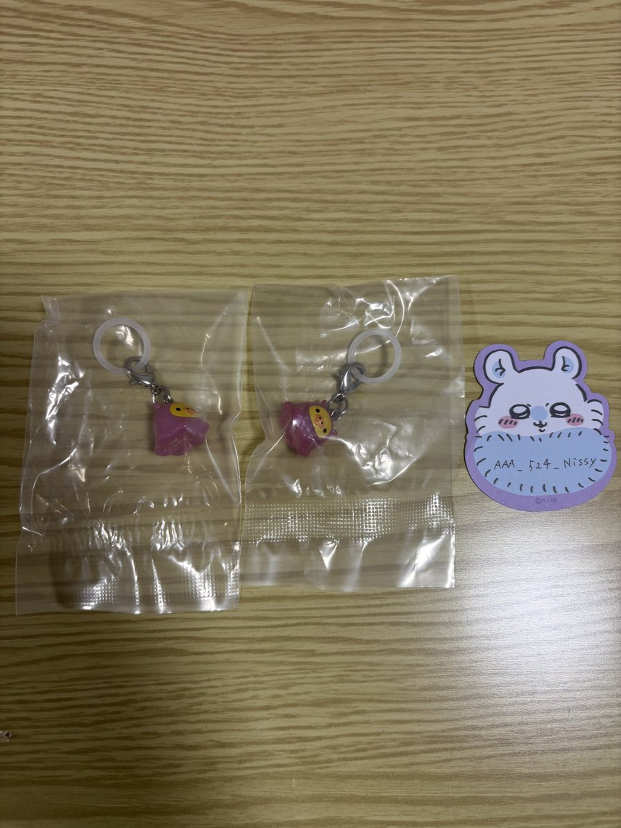 AAA_524_Nissy's tweet photo. うみリラきぶんマーカーアクセサリー

【譲】
キイロイトリ（メンダコ）×2

【求】
リラックマ
チャイロイコグマ

普通郵便にて交換お願いいたします🙇🏻‍♀️ https://t.co/1uIPXE217O