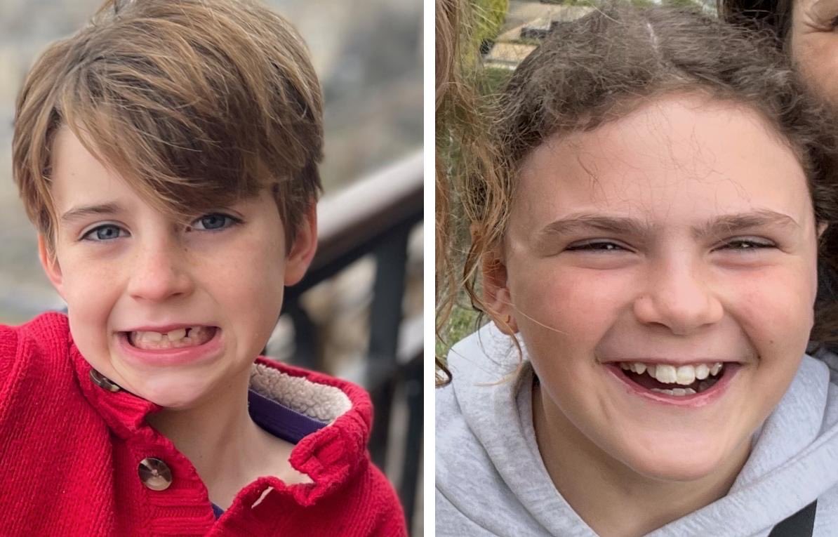 Fletcher Merkel and Harper Moyski.