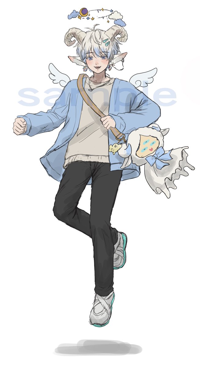 kintoki1204's tweet photo. ご依頼主様と音信不通になりました。

イラストが無駄になるのももったいないので、途中のイラスト載せます。 https://t.co/h9OaehMit1