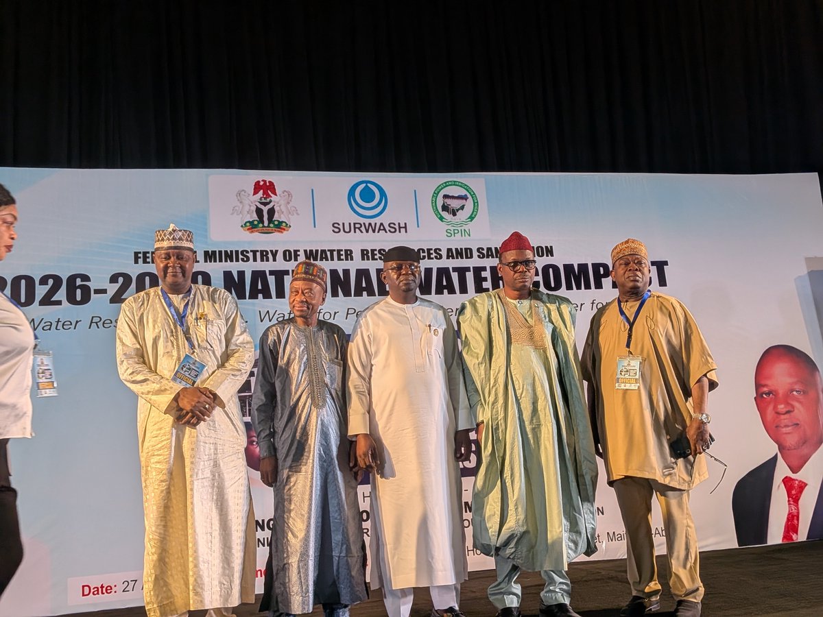 SPIN_P63's tweet photo. Voices from across sectors, united around a shared vision for a Water-Resilient Nigeria.
#SPINProject https://t.co/DP1y5ikWJp