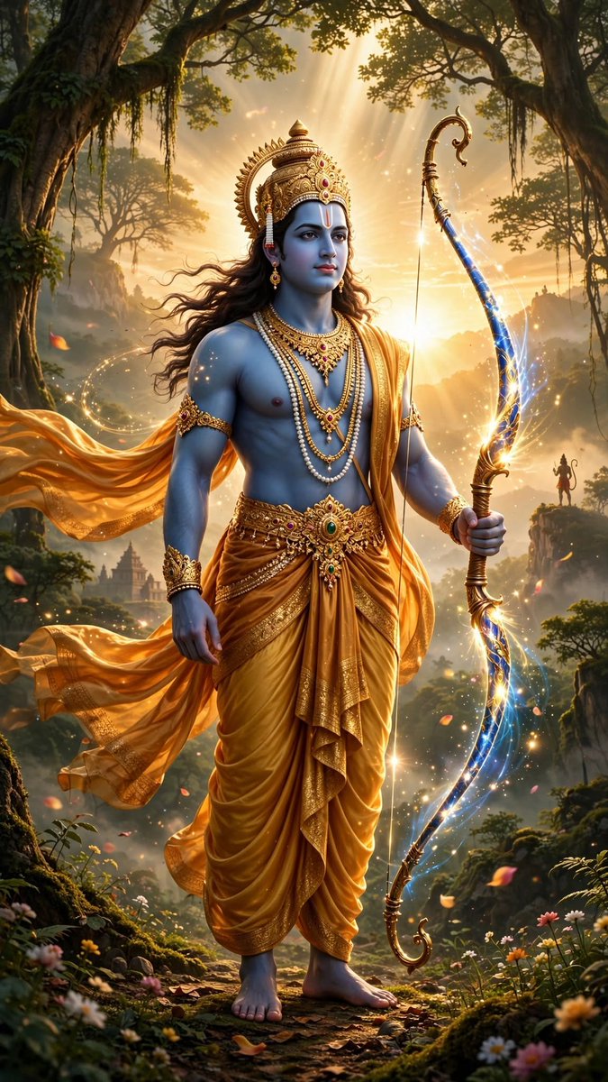 AnnyaBasu's tweet photo. 🏹 When Dharma Takes Aim, Darkness Has Nowhere to Hide. 🌅🔥
#LordRama #ShriRam #JaiShriRam #Ramayana #Ram #Hanuman #SanatanDharma #Dharma #DivineArcher #LordRamaArt #Hinduism #Bhakti #IndianMythology #SpiritualArt #AIArt #X https://t.co/LqhMZC1YTe