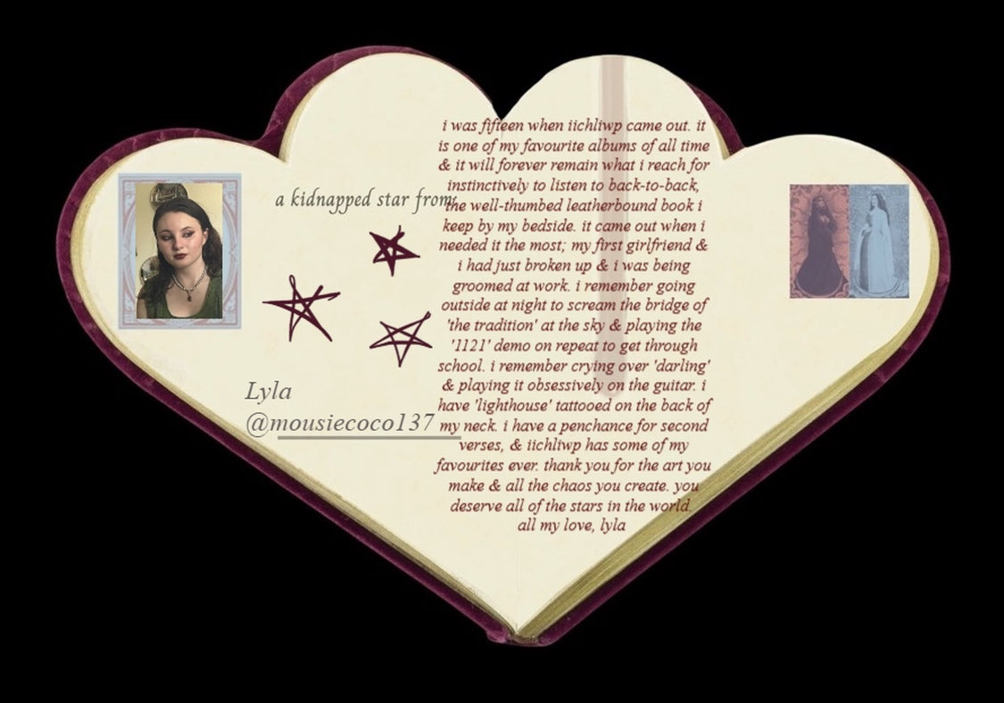 mousiecoco137's tweet photo. @cynthiaruth95 @CreateChaos_ this album is a lighthouse <3 #foreveryourdarlings https://t.co/ncsIkZNoeH