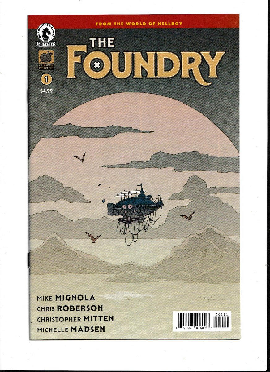 MakeMyComicRare's tweet photo. #TheFoundry #1 (2026) #MikeMignola & #ChrisRoberson Writers / #ChristopherMitten Artist / 1st Appearances of #MajorKaramSingh, #ReginaldMicklethwaite, #HenryBaptiste, #CreightonMcTavish, #GwendolenMaddox, #DesmondAhearne. "Untitled" Long before Hellboy and the B.P.R.D. defended the world against supernatural threats of all types, the men and women of the Foundry protected Queen Victoria’s Empire. Major Karam Singh and his fellow members of the Foundry go in search of an unknown menace that appears to threaten enemies and allies alike, unsure whether they are in pursuit of some sort of monster or something far worse. The comic book is Near Mint to Mint condition. Brand new and never read. All comics are shipped in a bag, back board, with a tracking number, and in a heavy duty Gemini Comic Flash Mailers. Key Comics Gemini Comic Flash Mailers help prevent damage to your comic books. https://t.co/9vnlEIS2fV @rarecomicbooks Website Link In Bio Page If Applicable. SAVE ON SHIPPING COST - NOW AVAILABLE FOR LOCAL PICK UP IN DELTONA, FLORIDA #ComicBooks #KeyComic #DarkHorse #FirstAppearances #KeyComicBooks #RareComicBooks #Action #Adventure #Superheroes