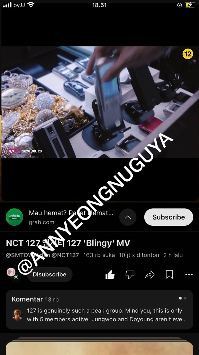 annyeongnuguya's tweet photo. 🔥 𝙉𝘾𝙏 127 𝘽𝙇𝙄𝙉𝙂𝙔 𝙎𝙏𝙍𝙀𝘼𝙈𝙄𝙉𝙂 𝙋𝘼𝙍𝙏𝙔 🔥

NCT 127 엔시티 127 'Blingy' MV🍀

🖇: https://t.co/JKfHsB96T0…
‼️DON'T BREAK THE CHAIN‼️

💌 : @haelioos @zeushistone 

127 IS ALL WE WANT
#LetsGetBLINGY #NCT127_BLINGY https://t.co/hRiiEU6ZBp