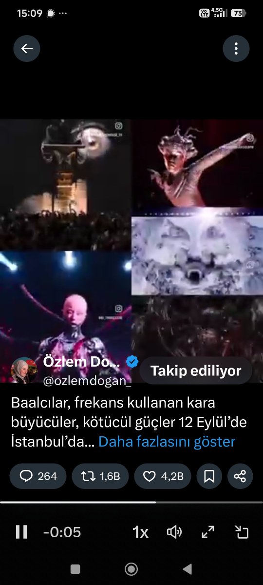 MehmetEsin_'s tweet photo. Satanistler, 12 Eylül’de İstanbul’da konser adı altında ritüel ayin yapacak!
Şehit kanlarıyla sulanmış İstanbulumuzda bu sapkınlığın yeri yoktur!
Sanat ve eğlence adı altında gençliğimizi ifsat edecek bu projeye izin verilmemelidir.

@MehmetNuriErsoy
@mustafaciftcitr
@gul_davut https://t.co/Istq5yXDIN