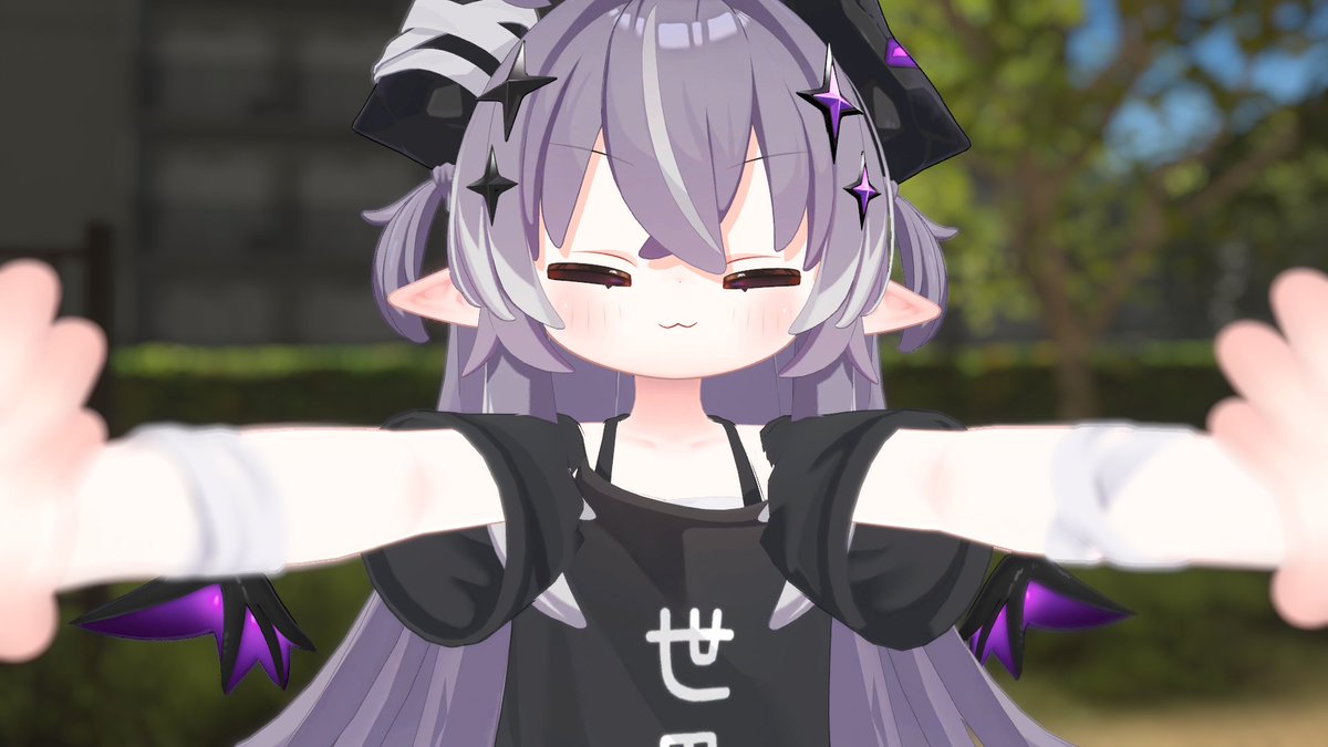 moe98_VRC's tweet photo. これは中身にゅあさんの邪竜メルヴィちゃん（と母）
元気いっぱいでかわいいね https://t.co/b5S3ksiFCQ