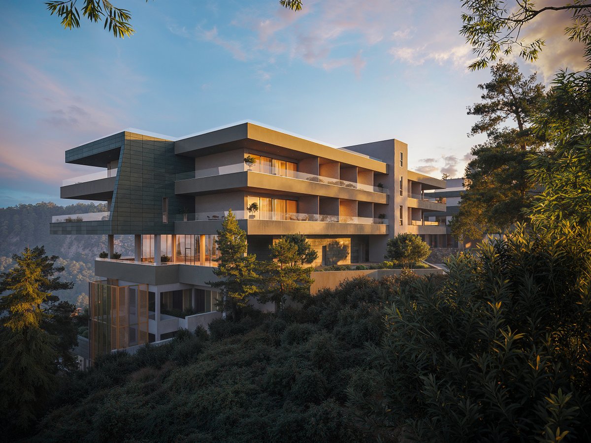lukianenko_oleg's tweet photo. GURU Mountain Resort — where contemporary architecture meets the calm of nature. Panoramic glazing, spacious terraces and warm sunset light create a private mountain retreat.

CGI by Lukyanenko Studio.

Let’s bring your next project to life.

#Archviz #CGI #Architecture https://t.co/3EOR6dcspY