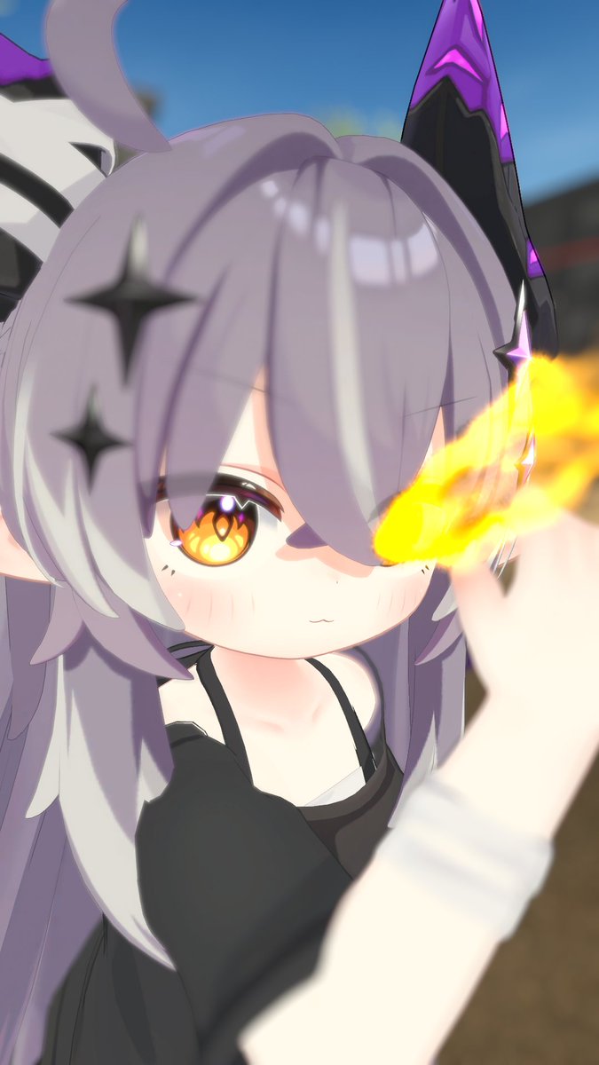 moe98_VRC's tweet photo. これは中身にゅあさんの邪竜メルヴィちゃん（と母）
元気いっぱいでかわいいね https://t.co/b5S3ksiFCQ