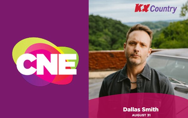 KX96's tweet photo. 🎡 LET’S GO TO THE EX WITH KX! 🤠

Catch @dallassmith LIVE at the CNE on August 31st with a surprise headliner 👀🎶

FREE with CNE admission!

ℹ️ https://t.co/pP011oEiCx https://t.co/shB4MgdIAZ