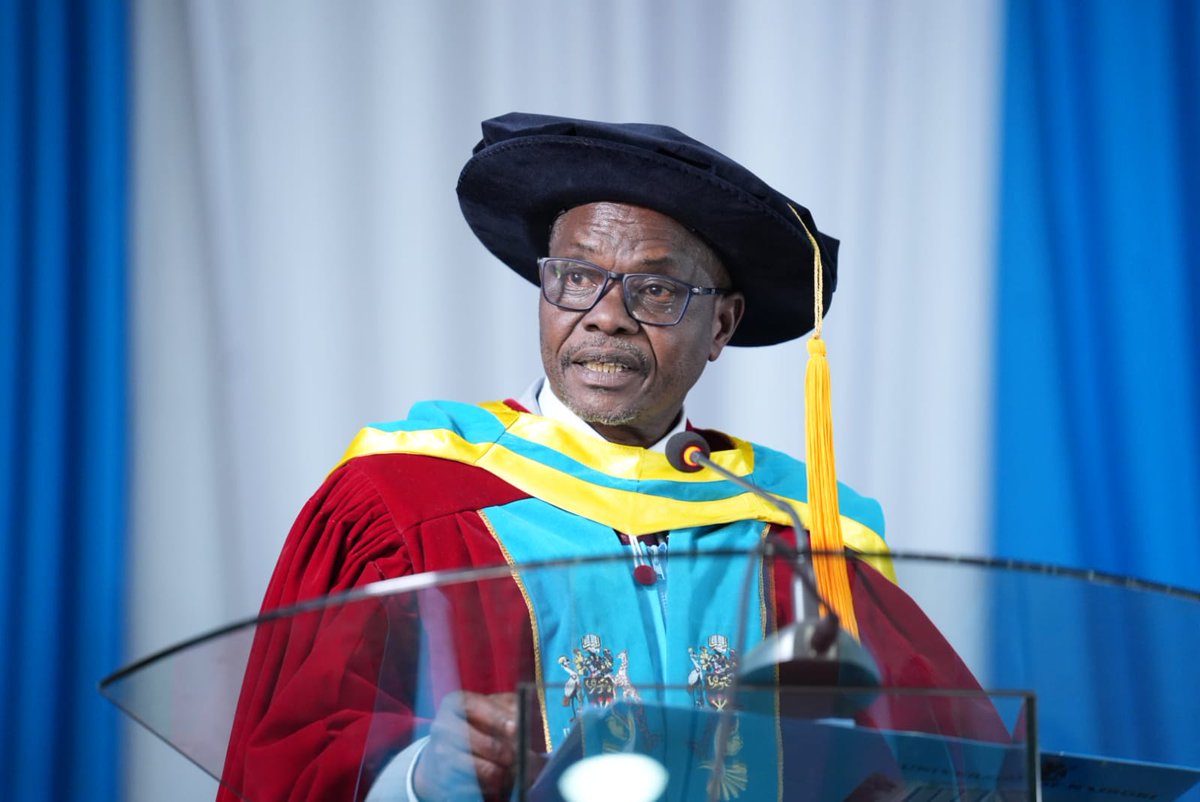 UoNLawFaculty's tweet photo. VC Prof. Ayub Gitau's advice to the Class of 2026/2027:
Uphold academic integrity
Build competence, not just marks
Use your freedom responsibly
Let AI assist not replace your thinking
Ask for help when needed
Represent @uonbi with pride 
#UoNVCAddress #KaribuUoN  #WeAreUoN https://t.co/CLr0SvxNrj