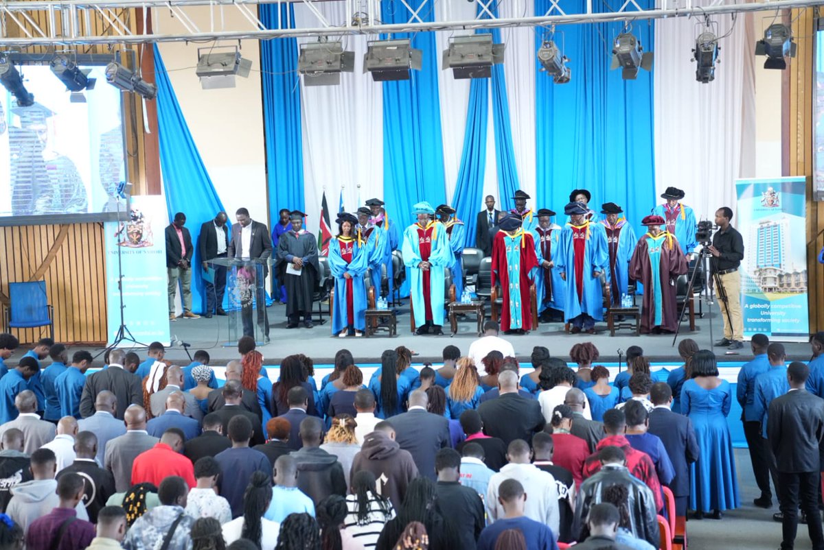 UoNLawFaculty's tweet photo. VC Prof. Ayub Gitau's advice to the Class of 2026/2027:
Uphold academic integrity
Build competence, not just marks
Use your freedom responsibly
Let AI assist not replace your thinking
Ask for help when needed
Represent @uonbi with pride 
#UoNVCAddress #KaribuUoN  #WeAreUoN https://t.co/CLr0SvxNrj