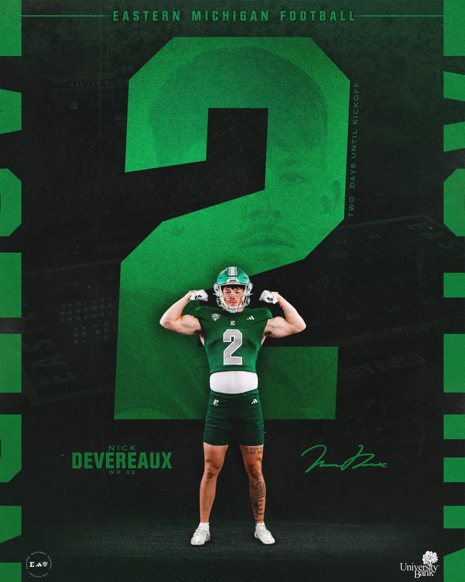 Two days until kickoff