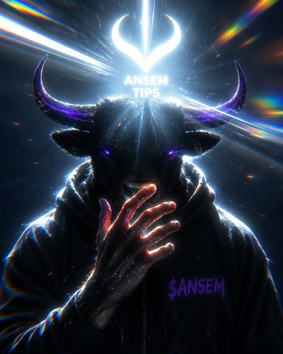 KleNTyo's tweet photo. The bull sees the future and it's tipping.

$ANSEM isn't just a token and Ansem Tips isn't just a platform either but together, they're the signal.

Tipping $ANSEM on X is the new meta.

$ANSEM https://t.co/yWZ2LzGQaV