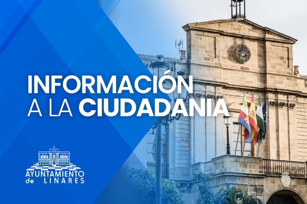 aytolinares's tweet photo. ⚪ INFORMACIÓN A LA CIUDADANÍA
El Ayuntamiento informa de la convocatoria de la FEMP para celebrar una concentración el 2 de septiembre, Día de Ceuta, con motivo de la situación que está viviendo la ciudad autónoma.

🏛️ Plaza del Ayuntamiento
📅 2 de septiembre
🕗 20:00 horas https://t.co/NacW3zlVKb