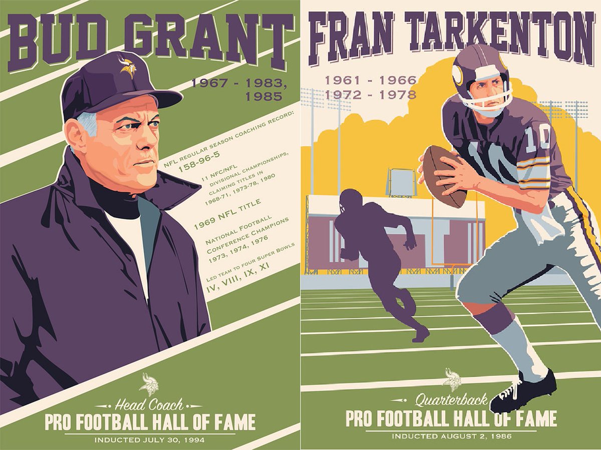 MISTER_F00TBALL's tweet photo. @Irish_Cowboy88 #BudGrant and @Fran_Tarkenton
@Vikings π
@ProFootballHOF
πππ https://t.co/O5tJKp0oHJ