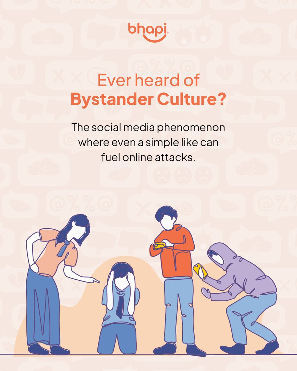 bhapi_io's tweet photo. Passive engagement in online attacks can reinforce harmful behaviors among kids and teens on social media.

How is your school fostering digital empathy and accountability in student interactions?

#SocialMedia #OnlineBehavior #School #BystanderCulture https://t.co/myzG7zZJIx