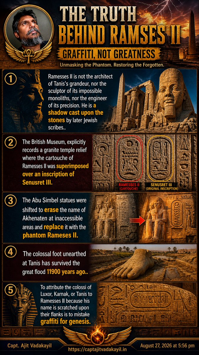 rakeshsivsn's tweet photo. ROTHSCHILD’S ARCHAEOLOGICAL FRAUD- Capt. AV
@arizonastate @UMich @msu @ucla @ucberkeley @utaustin @johnshopkins @brownuniv @UH_Cougars @pennstate @florida @UofSC @penn @wvu @nyu @gatech @uwmadison @ucf @alabama @uofmn @uw @uarizona @umsl 
Read:▶️https://t.co/DJacU2eUcf◀️ https://t.co/1x2Ke7wnAC
