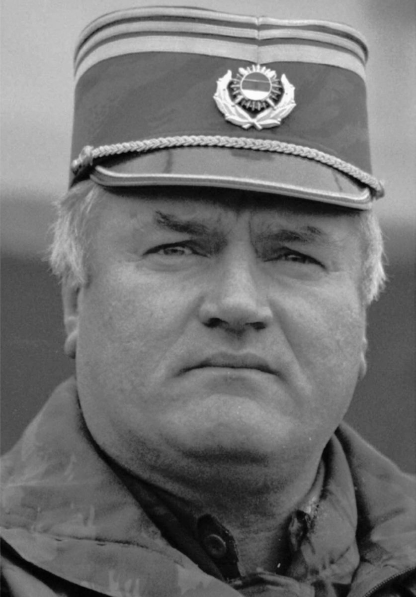 SerbiaBased's tweet photo. Today, at the age of 84, Serbian hero General Ratko Mladić passed away. 

He protected the Serbian people in Bosnia and fought against Muslim terrorists and mujahedin during the Bosnian War. 

Eternal glory and gratitude 🇷🇸🙏 https://t.co/uSwP01ngd1