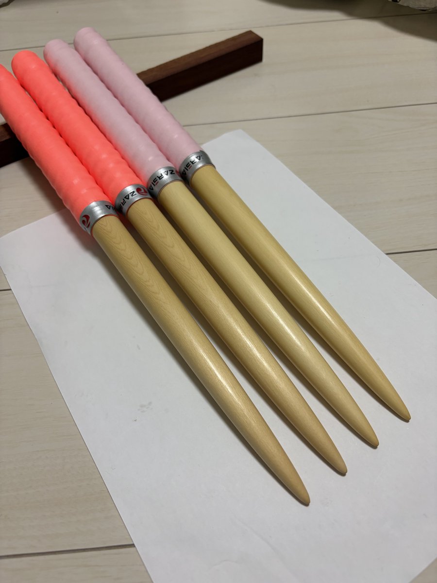 17o_pad's tweet photo. 神バチ降臨
とある方のバチ買ってテーパー参考に取り入れたらバケモンバチ出来た
ガチで主力級なので良ければ是非🙌 https://t.co/KqxXzVQy1B