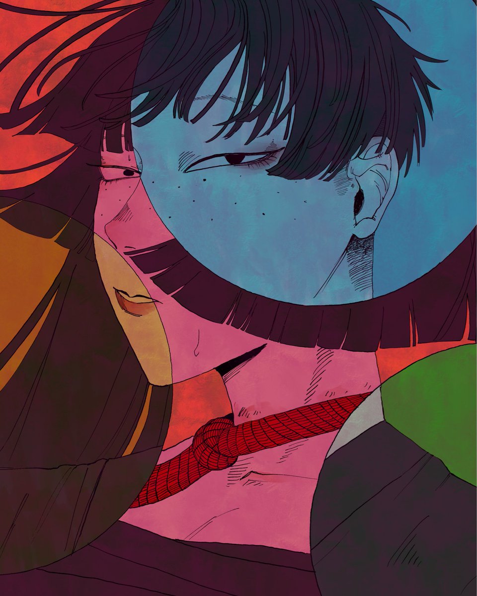 tamaruyui's tweet photo. 「視線の数だけ」
#オリジナル #イラスト #創作 #ダーク #oc #デジタル #和風 https://t.co/wrJrOXJ4yq