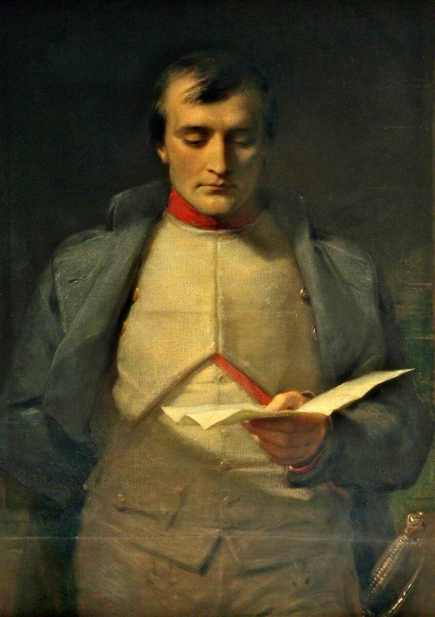 adonispara's tweet photo. Napoleon did an insane amount of reading throughout his life and at some point he even had commissioned a custom traveling campaign library. a book carriage that traveled with his army during battles. this is how Napoleon’s secretaries and companions describe his reading. https://t.co/T6M4QTGX5a