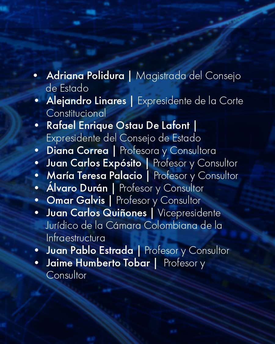 UniandesDerecho's tweet photo. 💼Magistrados, exmagistrados, académicos, abogados y expertos se reunirán en el V Foro de resolución de controversias contractuales en infraestructura.
📅 1 de septiembre
⏰ 8:00 a. m. a 5:00 p. m.
📍 Universidad de los Andes | SD 1003
🔗 Inscríbete aquí: https://t.co/omqc3SnYwL https://t.co/3UszzwOwFA