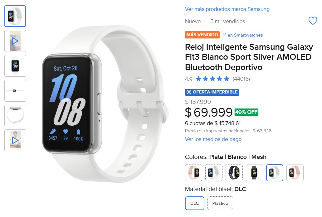 Ofertaslibreok's tweet photo. RELOJ INTELIGENTE SAMSUNG
Mitad de PRECIO. Para aprovechar hoy! 😝
https://t.co/DTVr8PD0QX https://t.co/3laz0btHYT