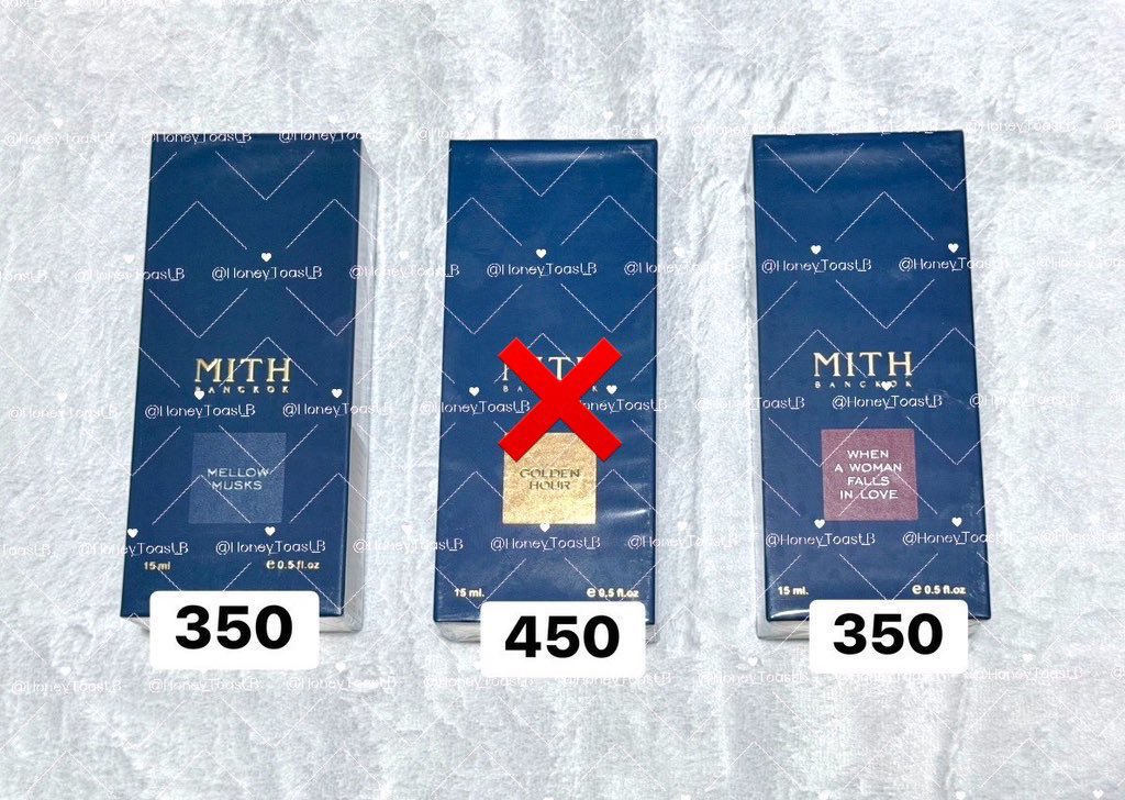 Honey_Toast_B's tweet photo. ✨ พร้อมส่ง ✨
น้ำหอม MITH ขนาด 15 ml.
💙 MELLOW MUSKS
❤️ WHEN A WOMEN FALLS IN LOVE
ค่าส่ง 40 บาท
#MITHxTleFirstOne
#MITHxKengNamping
#ช้อปช่วยติ่ง https://t.co/AiqzIxdRjQ