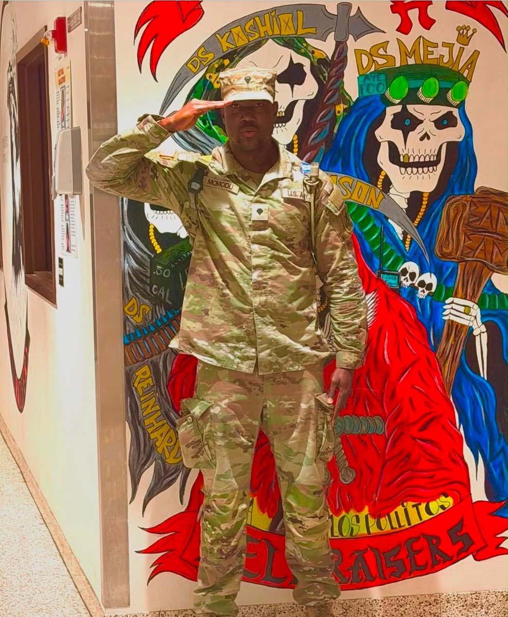 NigeriaStories's tweet photo. JUST IN: Nollywood actor Joseph Momodu has joined the United States Army https://t.co/ymm7yJpSJY
