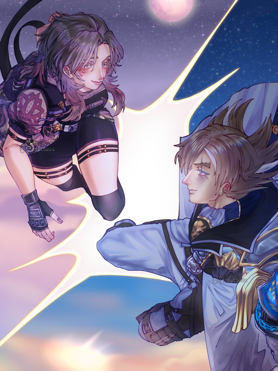 strawtsuuu's tweet photo. —two worlds yet they are bound to meet
 
#drawing #fanart  #鉄拳8 https://t.co/XYDRsaOUpw