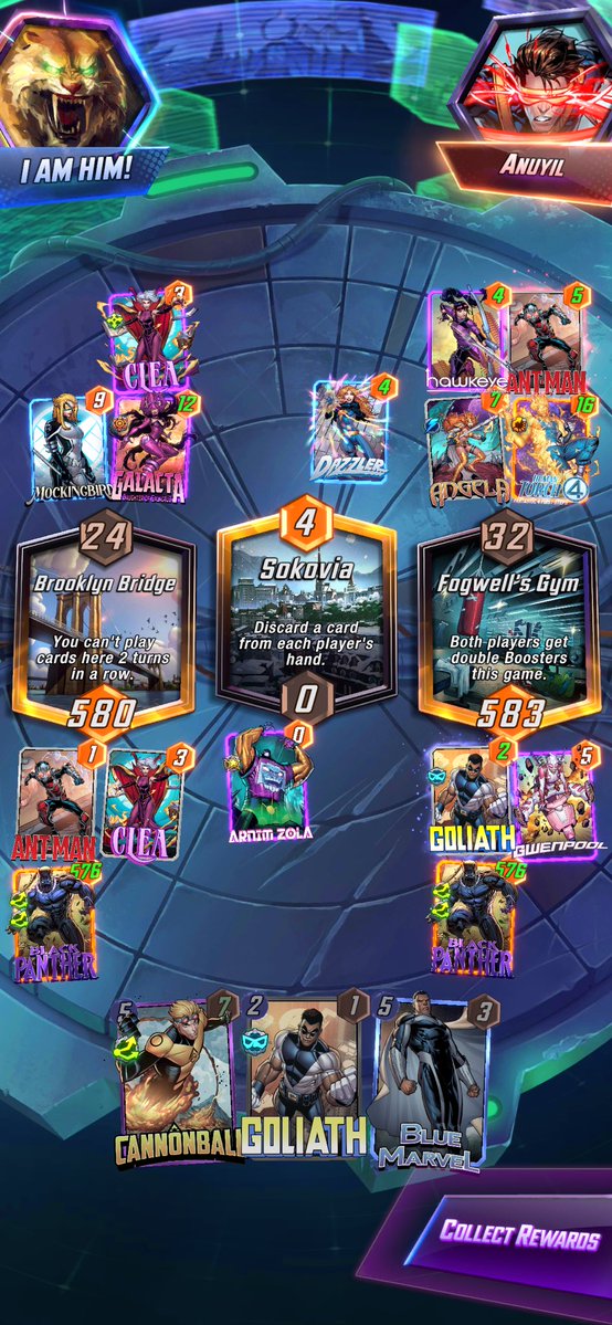 MarvelSnapPlays's tweet photo. #DraftMode #MarvelSnap
Black Panther with repeated abilities x2 with Zola!!! Insane!
@marvelsnap @bbrode https://t.co/3eMbBI5PQM