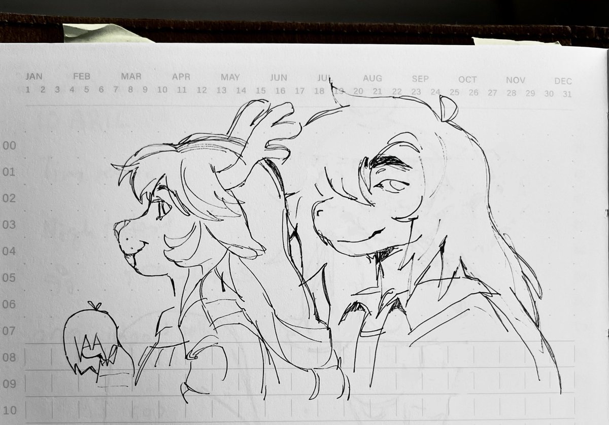 y3llowring0's tweet photo. An apple and two monsters

the pen gave out half way when I’m drawing susie, the messy lines does suit her tho https://t.co/99GAKnjVL6