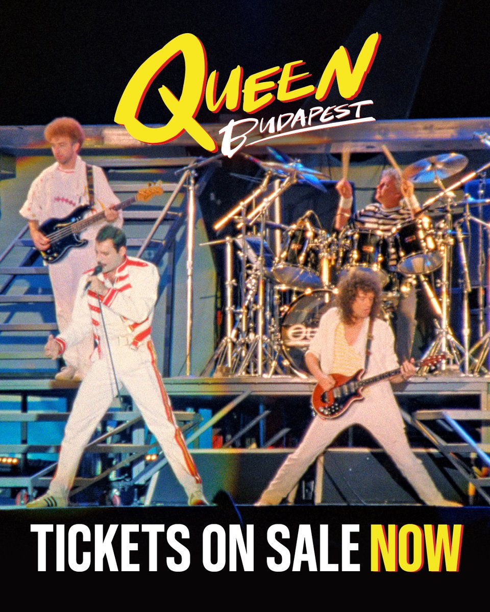 QueenWillRock's tweet photo. Tickets are now on sale for Queen Budapest in over 2,000 cinemas across 50+ countries.

Experience the film in cinemas &amp; @IMAX® from October 7 for a limited time only. 

Visit the film website at https://t.co/StqhjYX1Ms to find a screening near you. https://t.co/CauuqH6TaG