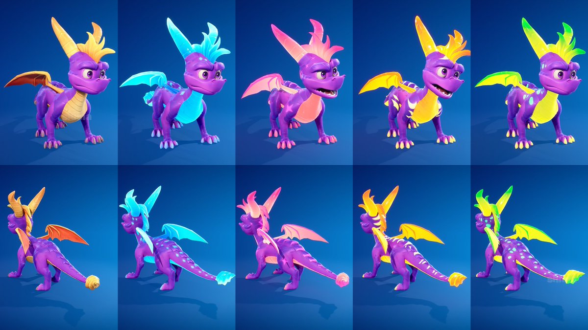 ShiinaBR's tweet photo. ALL SPYRO SIDEKICK VARIANTS

EVERYTHING INCLUDED IN 1 PURCHASE https://t.co/M2FGccC0tc