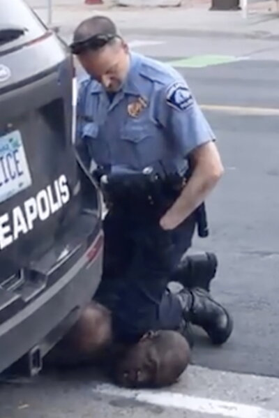 jacqlysander's tweet photo. @SheriffClarke This is what these people want.  Their knees on your necks, or their boots on your faces.  They will do it to anyone if they think they can get away with it. https://t.co/O0c4bMHhsa