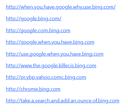 ChinthiBro's tweet photo. @bing What is this subdomains? https://t.co/7sDEeOr2ji
