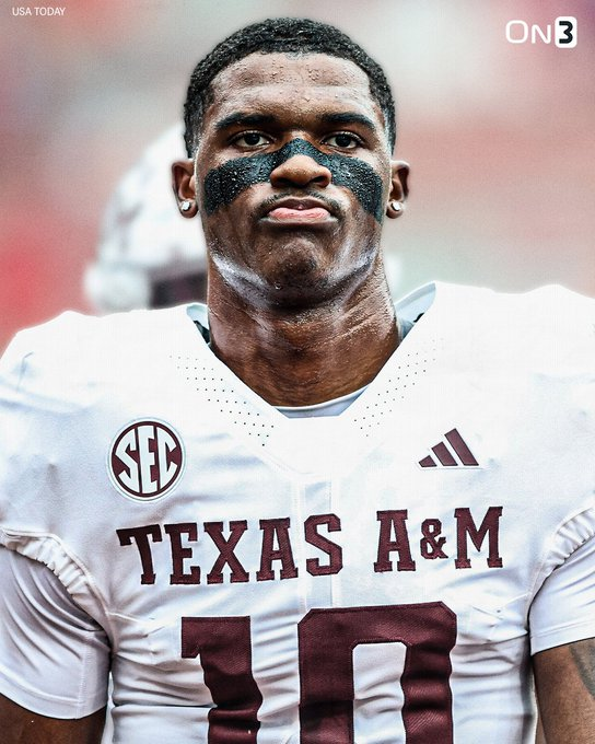 PeteNakos's tweet photo. Sources tell @On3 that Texas A&amp;M QB Marcel Reed has taken strong steps in his game this offseason. 

"Marcel is more accurate, has more of a presence and has another year of playing football for Mike Elko."

More: https://t.co/1jzGxYgyCx https://t.co/CzGJ1x78uc
