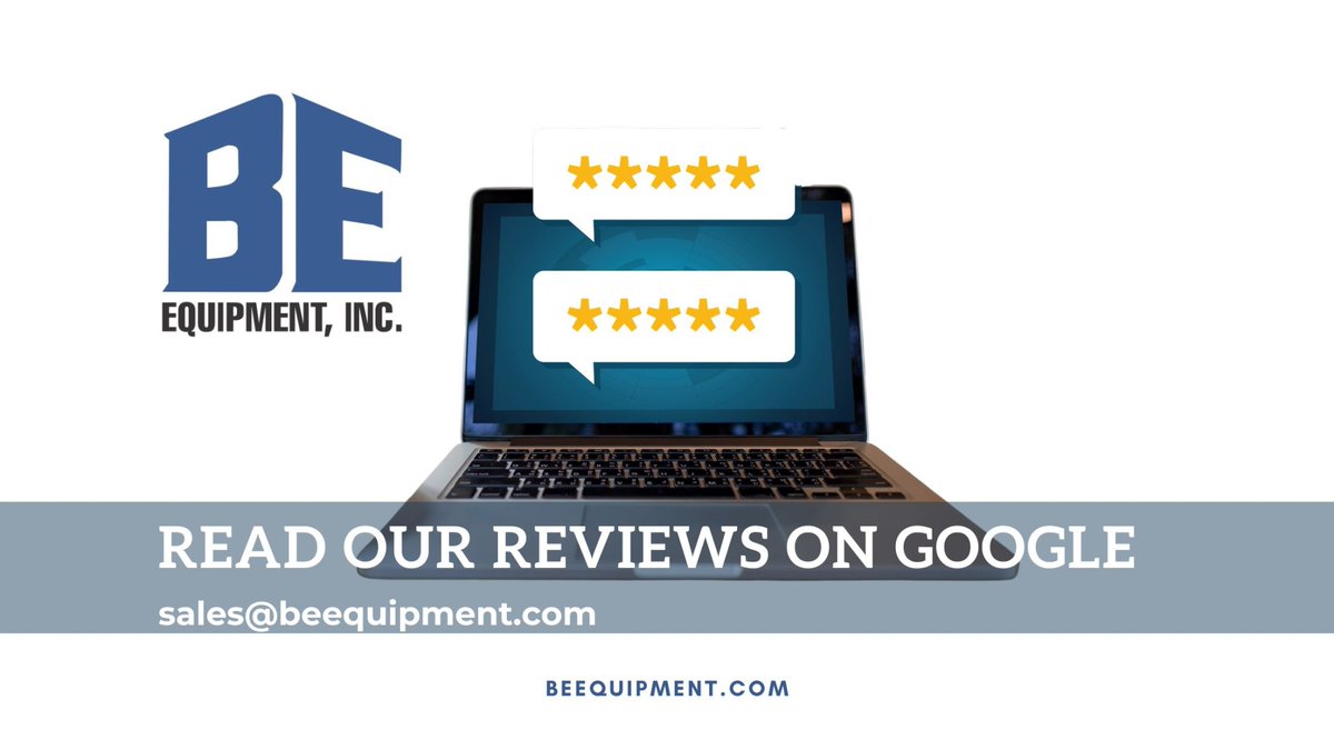 Beequipment's tweet photo. Our customers share their (5-star) experiences with 
BE Equipment here:

https://t.co/y6dw9d61r5 https://t.co/va5iPpDOsb