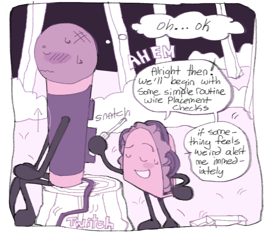 R0botYur1Awesom's tweet photo. 🔞Maintenance  (pt 5)        

CW Wireplay, mechanical tenderness, awkward freakiness https://t.co/x9N4bhLkxI