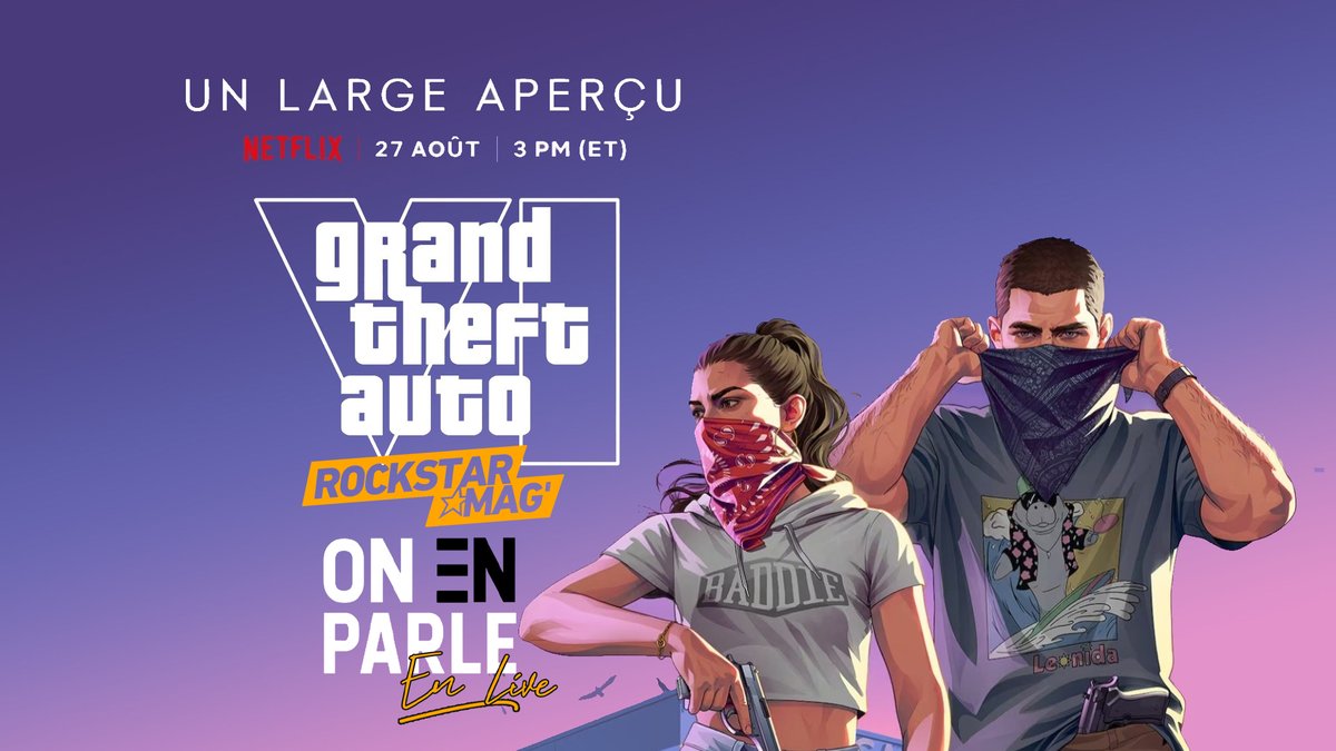 Rockstar_Mag's tweet photo. ON EST EN LIVE !
Dans quelques minutes, nous allons suivre ENSEMBLE !
Avant ça, on fait monter la hype avec nos attentes...

C'est par ici !
YouTube : 
https://t.co/mymlixenFJ

Twitch :
https://t.co/le9yefGZPS https://t.co/82YZjD2U5b