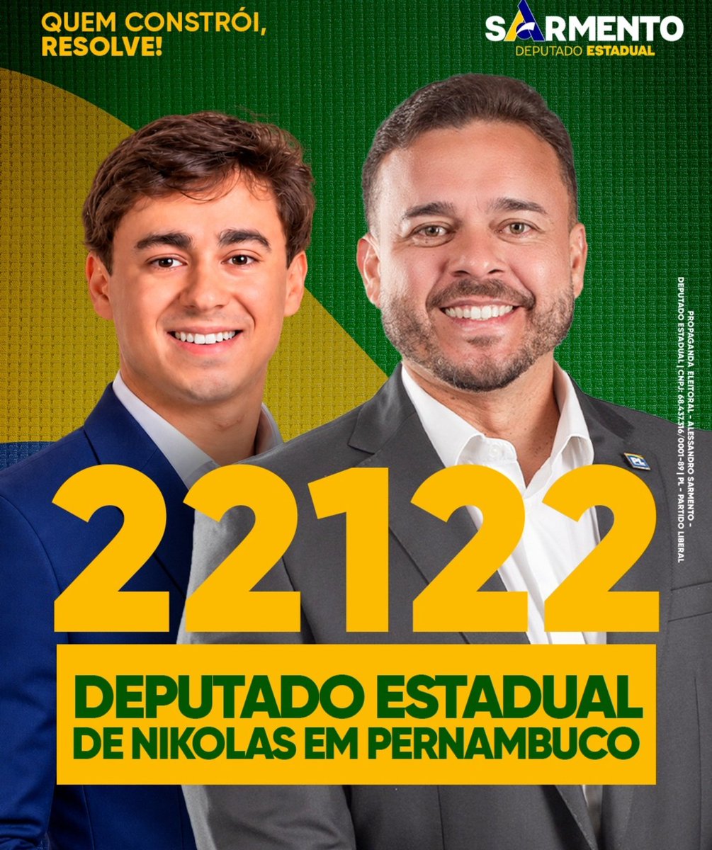 94tome14's tweet photo. Vereador @alessarmento , boa tarde! 

Por que o senhor não tem a imagem do Flávio Bolsonaro nos seus materiais de campanha para deputado estadual de Pernambuco? 

O senhor é do PL e o candidato à presidência do partido é o Flávio Bolsonaro, não o Nikolas Ferreira. 
Acredito que é obrigação do senhor ter a imagem do Flávio nos seus materiais de campanha.

Como fiscal do Flávio Bolsonaro, peço explicações.

Aguardo suas considerações.