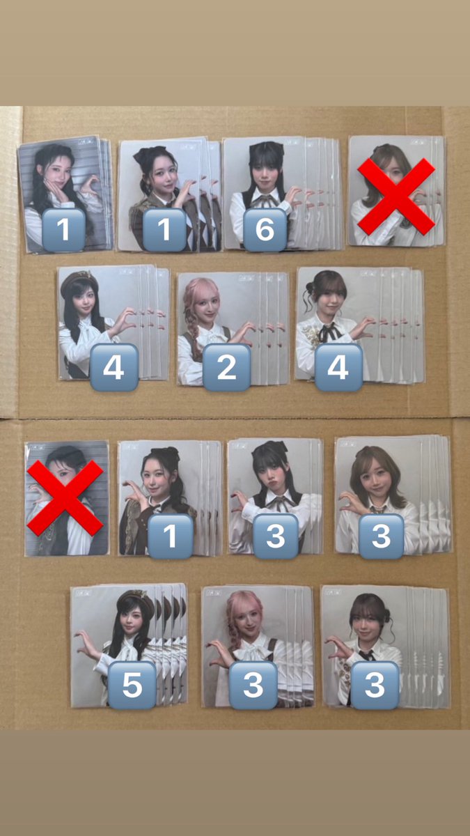 tzsn_2229's tweet photo. ME:I トレカ 交換 買取

譲）画像1~5

求）リプ欄未所持櫻井 or 買取

取引方法柔軟に対応致します。
なんでも検討いたしますので気軽にコメント下さい◎

 #ME_I交換 #ME_I_交換 #ME_I譲 #ME_I求 #ME_I_花咲く道 https://t.co/39TzzOW4QN