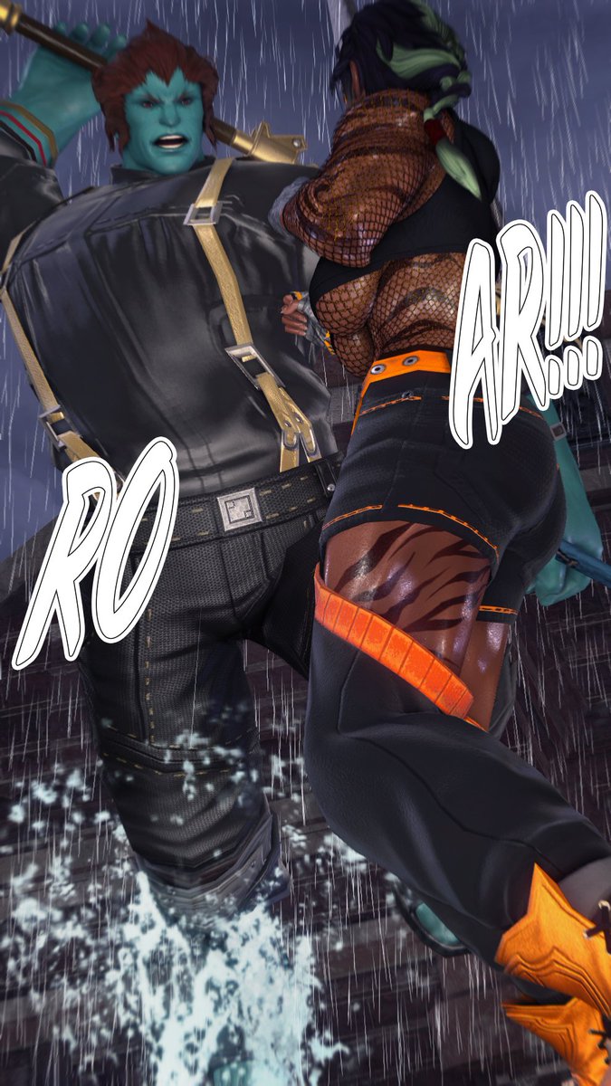libiaradurga's tweet photo. Rumblings in Ala Mhigo.
---
Revisited an older gpose scenario but with a bit more to it. =[To Be Continued. . .]==> For now. hahaha

#gposers #highlander #roegadyn https://t.co/6lbKzOpszE