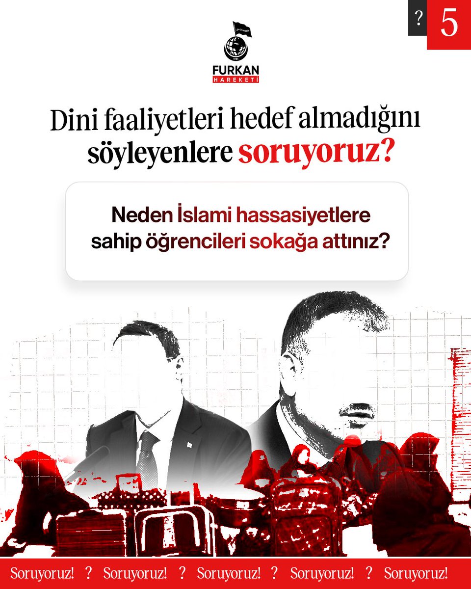 fhoncunesil's tweet photo. Dini faaliyetleri hedef almadığını söyleyenlere soruyoruz?! 

Neden İslami hassasiyetlere sahip öğrencileri sokağa attınız?! 

SuçYok DosyaBoş
#YargıEliyleZulüm
AlparslanKuytulu SerbestBırakın
SemraKuytulu SerbestBırakın https://t.co/27TYmstAiR