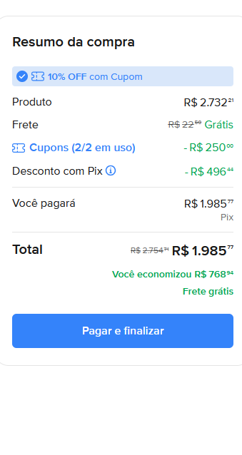 promos_cupons's tweet photo. Mercado Livre Loja Oficial + Frete Grátis!

Placa de vídeo Geforce Rtx3060 Gaming Oc 8gb Gdr6 VGA

👇LINK:
https://t.co/YYgIYsf2ZL

🎟️ 2 CUPONS! COMPRABOA + ative o outro no produto
🚫de R$ 2.732,21❌
✅ por apenas R$ 1,985,77 a vista!
Ou em até 10x SEM JUROS de R$ 248,22🔥

Siga a página e salva o post pra não perder nada!
#mercadolivre #CUPOM #CUPOMmercadolivre #PROMOÇÃO #Desconto #promoscupons